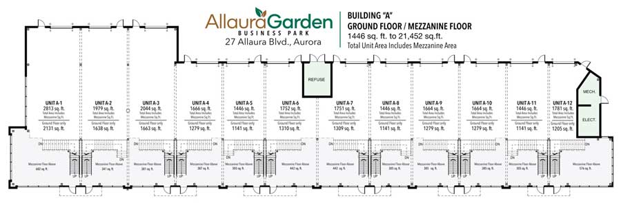 industrial space aurora